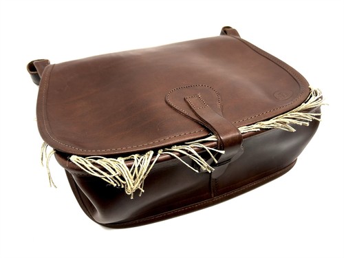 Carniere delfiero cuoio con - cuoio,