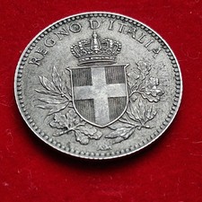 Regno Vittorio Emanuele III 20 Cent Esagono 1919 Parz.rigato  Spl Ottimo