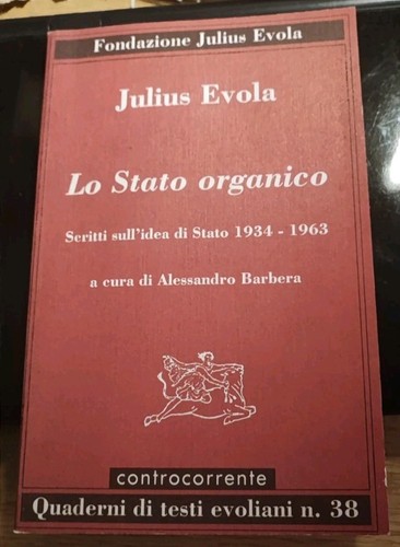 Stato organico di - stato, julius