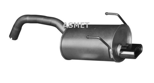 Asmet silenziatore finale - silenziatore,