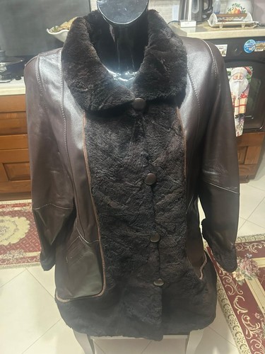 Giacca cappotto pelle da - giacca,