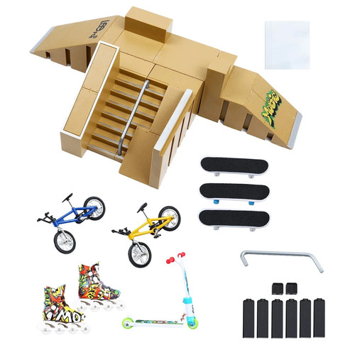 Finger skateboard ramp set - skateboard,