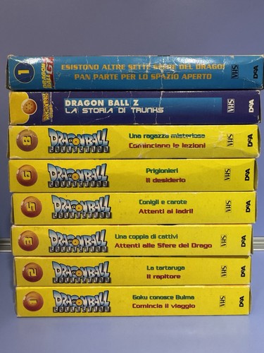 Dragon ball collection vhs - dragon,
