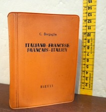 Dizionario Tascabile Italiano Francese - Francais Italien (Bietti, 1960)