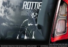 Adesivo auto Rottweiler - cane