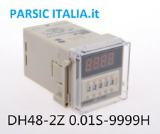 DH48S-2Z TIMER TEMPORIZZATORE OMRON DOPPIO DA 0,1s - 99h DH48S-2Z 220VAC