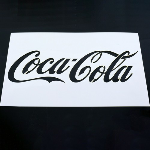 Coca cola stencil - coca,
