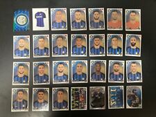 28 FIGURINE STICKERS CALCIATORI PANINI 2017-18  SQUADRA COMPLETA  LAZIO