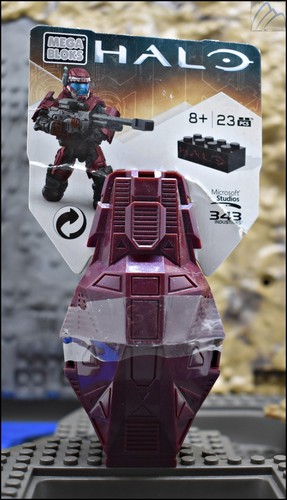 Halo mega bloks crimson shark - mega,