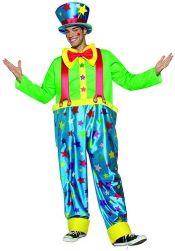 Costume uomo circo pagliaccio