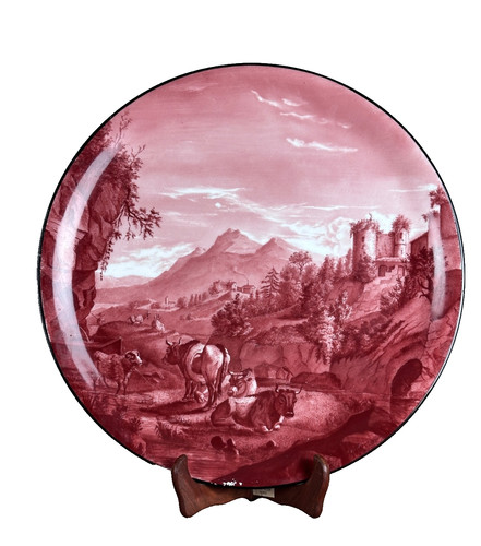 Grande piatto antico - grande,