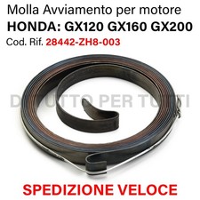 MOLLA AVVIAMENTO MOTORE HONDA GX 120 160 GX100 GX200 GV100 28442ZH8003 A STRAPPO