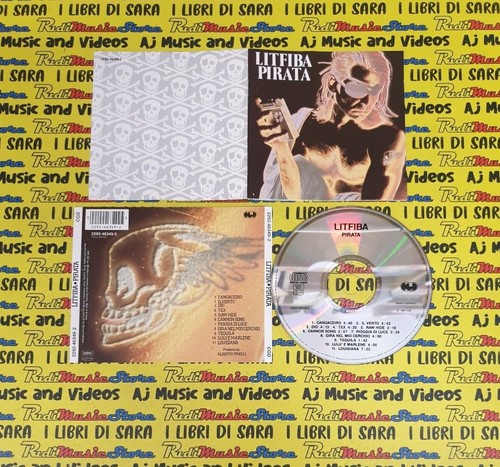 Litfiba pirata 1989 germany - cd,