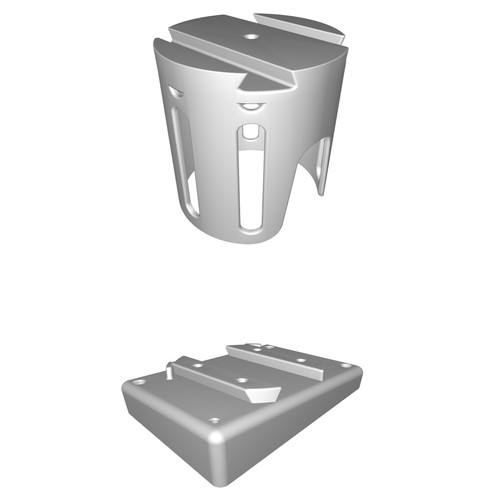 Porta bottiglia sabbia divot - sabbia,