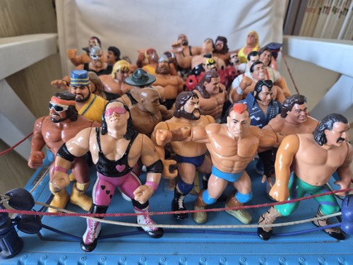 Action figures wwf hasbro - figures,
