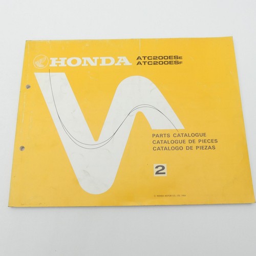 Honda atc 200 catalogo - honda,