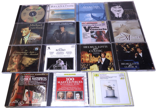 Lot classical music cds - of,