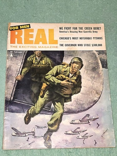 Real magazine february 1956 - real,