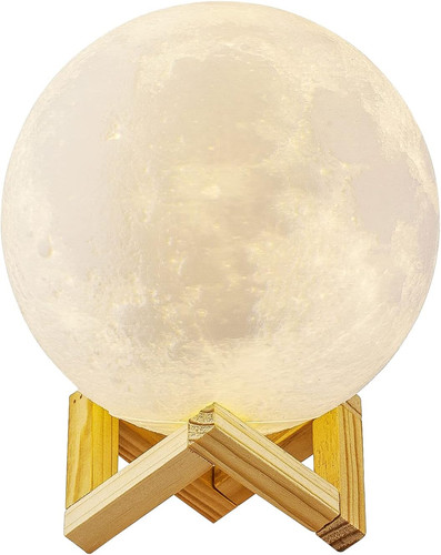 Lampada luna stampata - lampada,