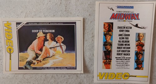 Mini fiches cine films - mini,