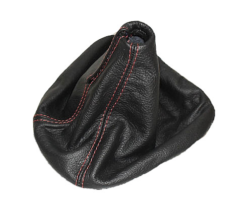 Cuffia cambio vera pelle nera - cuffia,