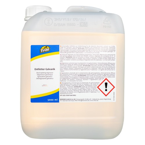 Sgrassante galvano - sgrassante, (5000