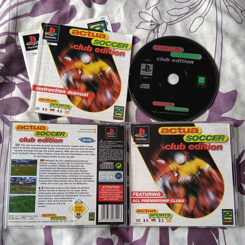Actua soccer club edition - soccer,