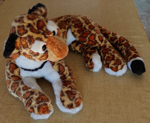 Peluche leopardo grande trudi - leopardo,