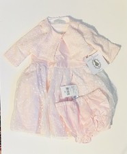 Abito rosa chiaro 12M bambina