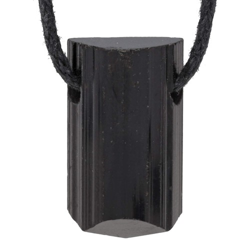 Pendente tormalina nera - nera, pietra