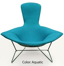 Cuscino completo per sedia Bertoia Bird - molti colori disponibili!