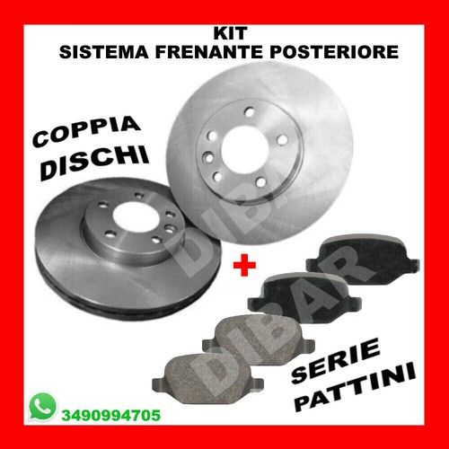 Kit dischi pastiglie - kit, dischi+pastiglie