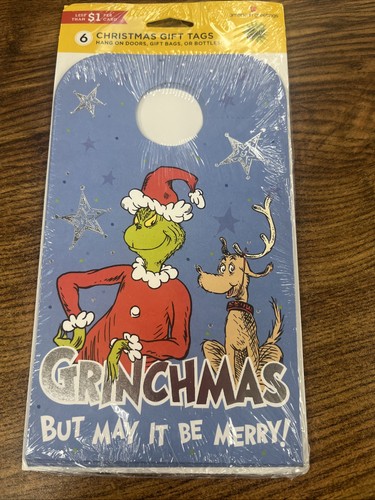 Grinchmas etichetta regalo - etichetta,