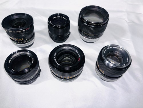 Set obiettivi asferici canon - 6,