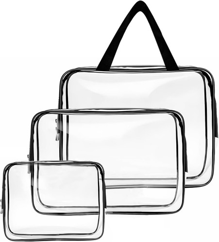 Beauty case trasparente borse - beauty, trasparente,