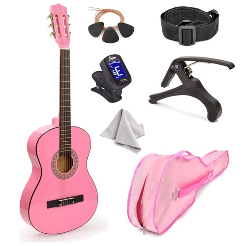 Chitarra classica rosa - chitarra,