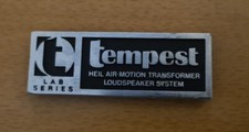Tempest Lab Series Marchio Frontale Heil Air System VINTAGE