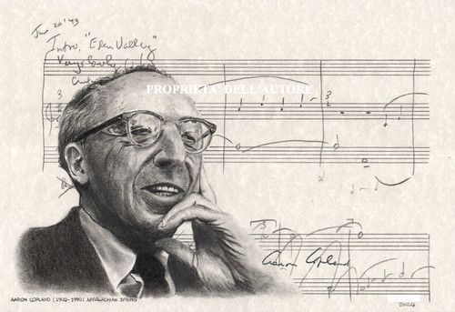 Aaron copland ritratto - aaron,