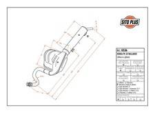 MARMITTA SITO PLUS HONDA  PK