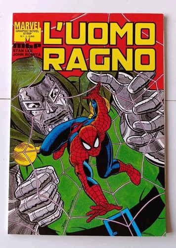 Uomo ragno graphic novel - l'uomo,