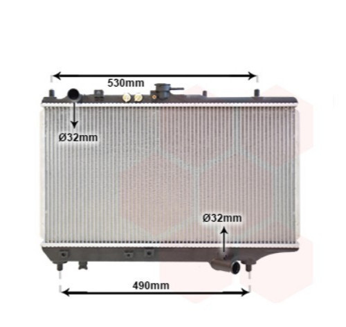 Ava mza2071 radiatore acqua - radiatore,
