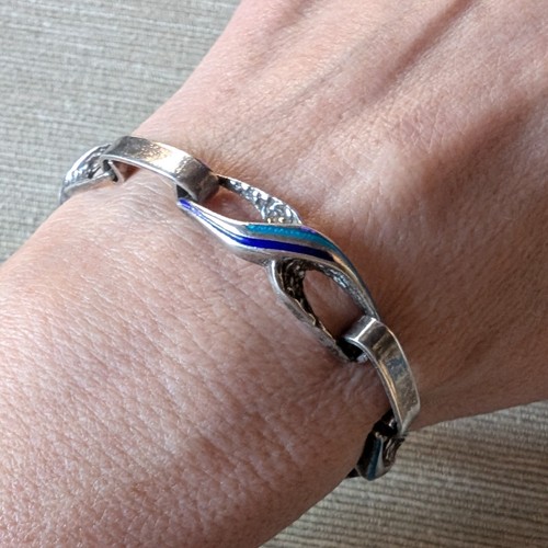Bracciale vintage argento - in,
