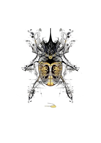 Stampa originale scarabeo - -,
