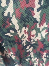 Tessuto mimetico con paillettes spandex nylon elasticizzato venduto da cantiere