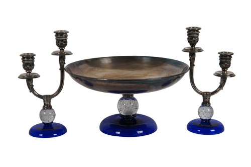 Raro set console - , candelabri
