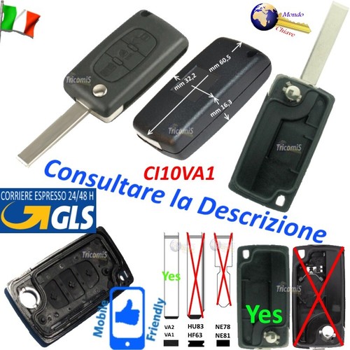 Chiave telecomando guscio - chiave,