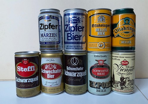 Lattine birra austriache - 9, di