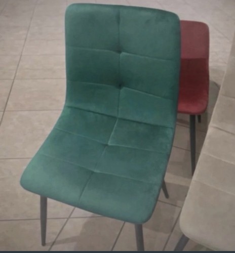 Sedia velluto moderna ed - sedia,