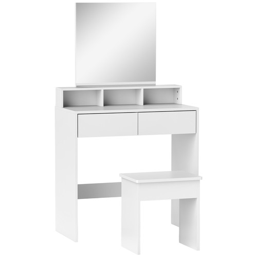 Homcom tavolo per trucco - tavolo,