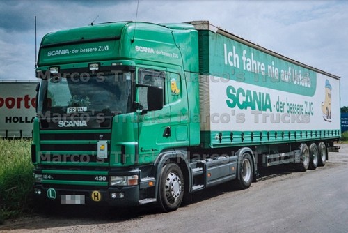 Foto camion scania 124l 420 - camion,